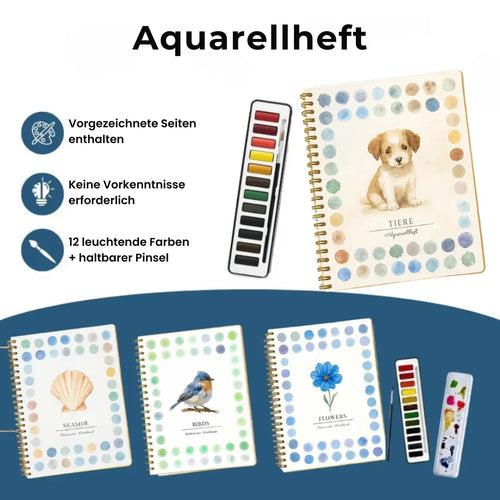Magnocraft™ Komplettes Aquarell-Set