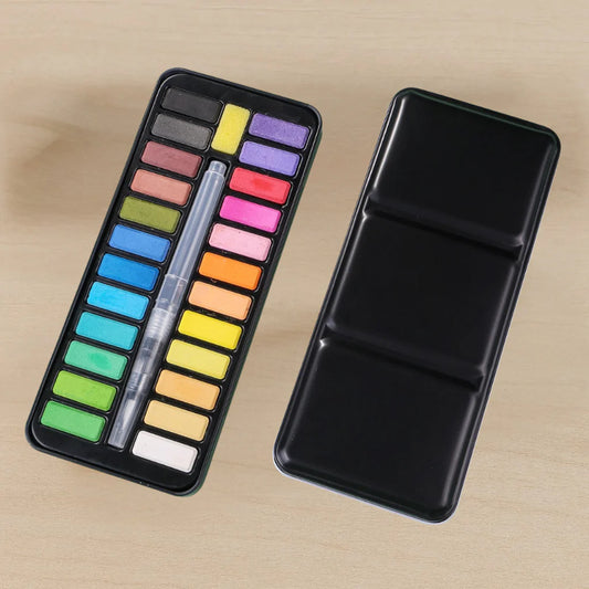 Set mit 24 Farben + nachfüllbarem Pinsel
